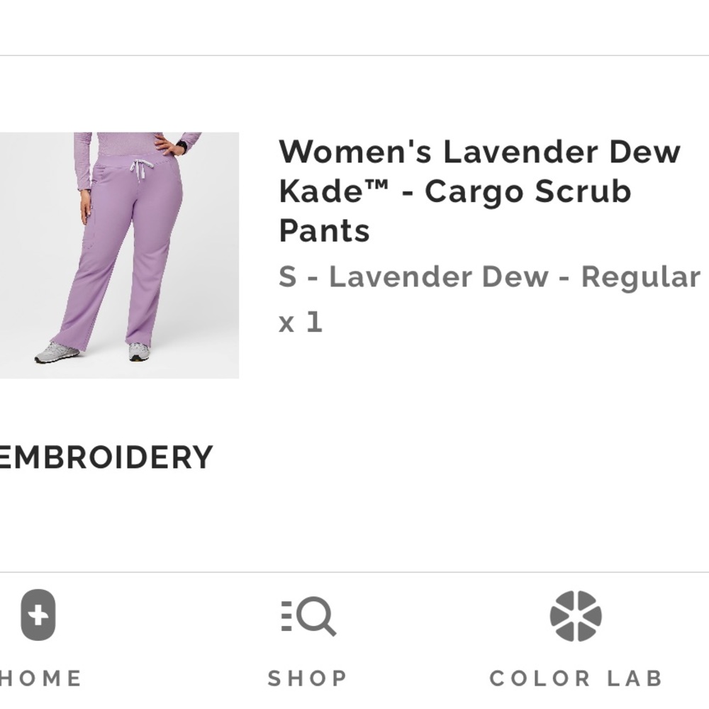 FIGS scrub pants